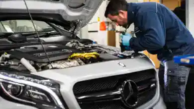 ورشة مرسيدس في الخبر - الدمام