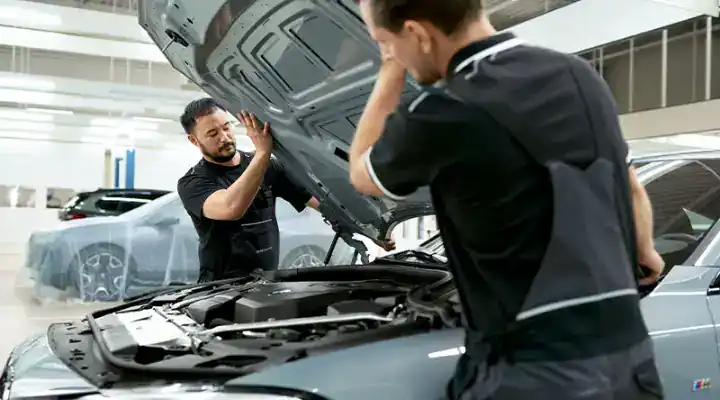 أفضل ورشة سمكرة ورش بوية بي ام دبليو