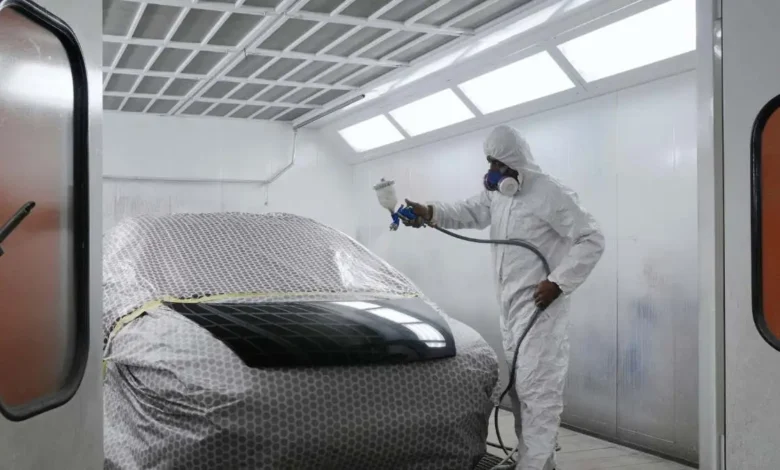 ورشة صبغ سيارات بالخبر